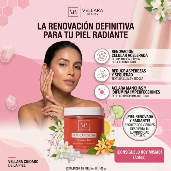 Azúcar Glow Exfoliante Blanqueador