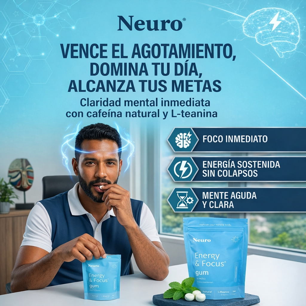 Neuro Energy & Focus: Tu Mente en Máximo Rendimiento