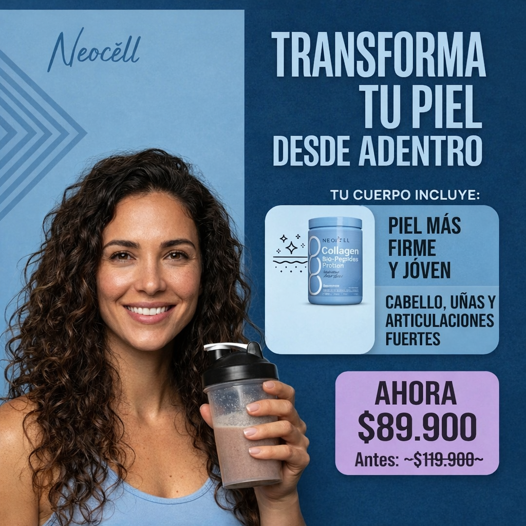 NeoCell Collagen Bio-Peptides: Belleza y Fuerza desde Adentro
