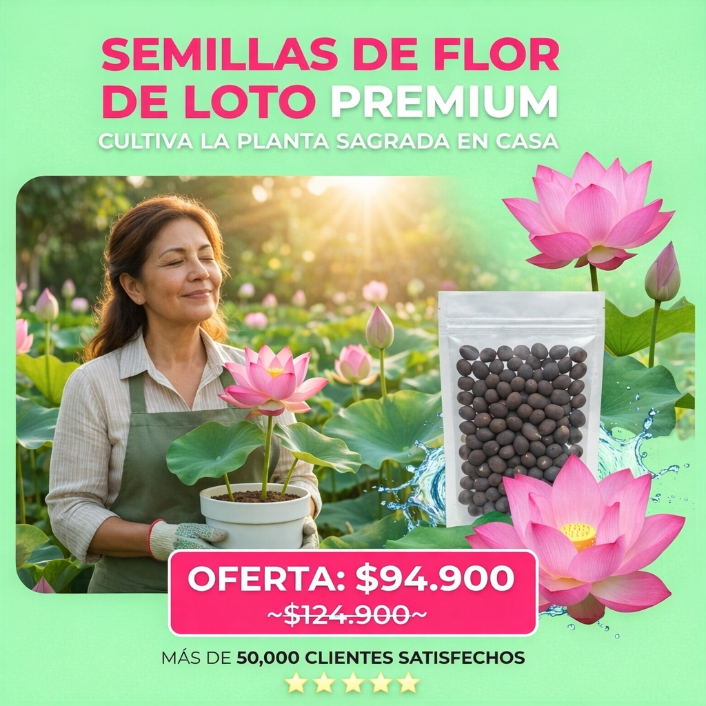 Flor de Loto: Tu Oasis Sagrado en Casa