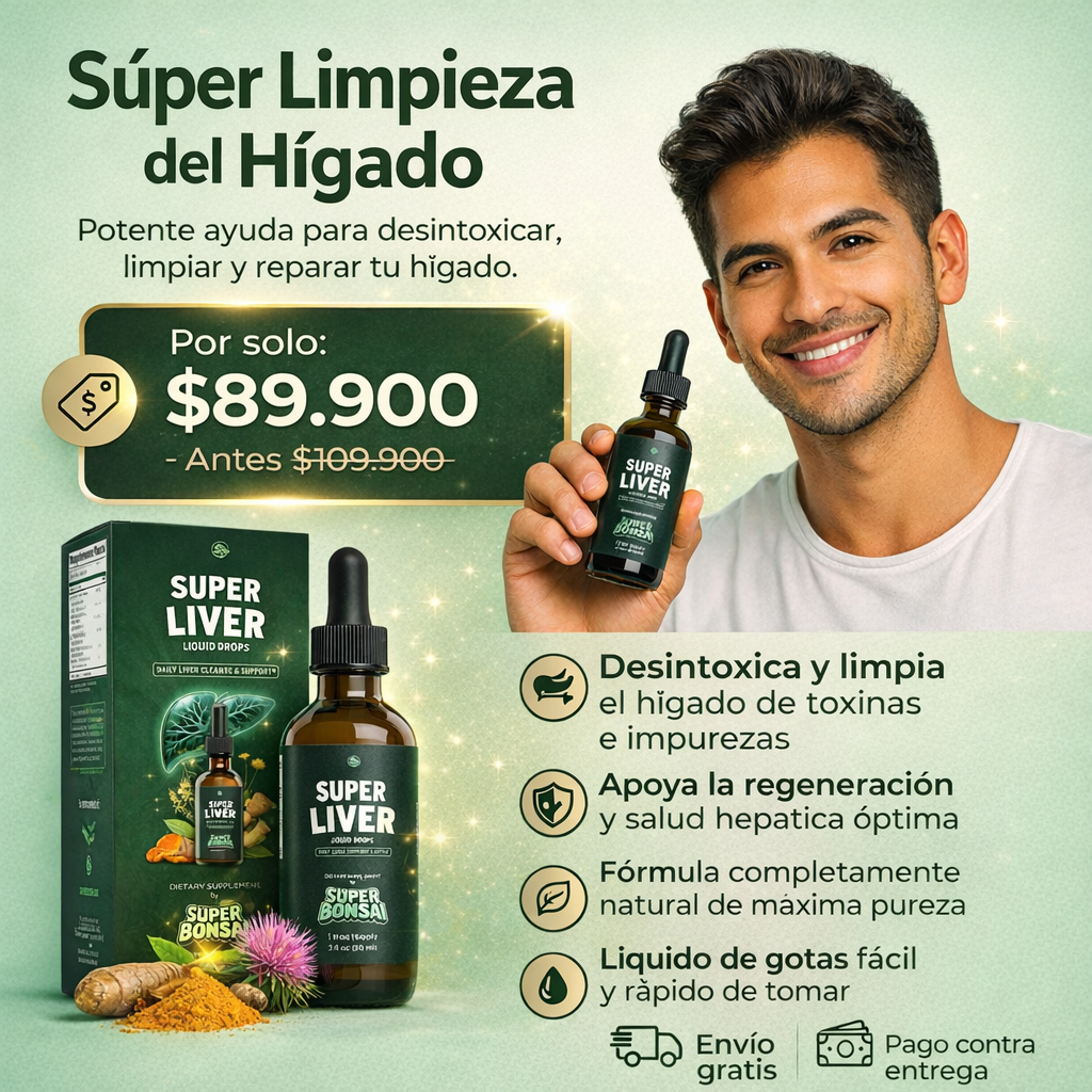 Súper bonsai | Súper liver | Limpiador hepático