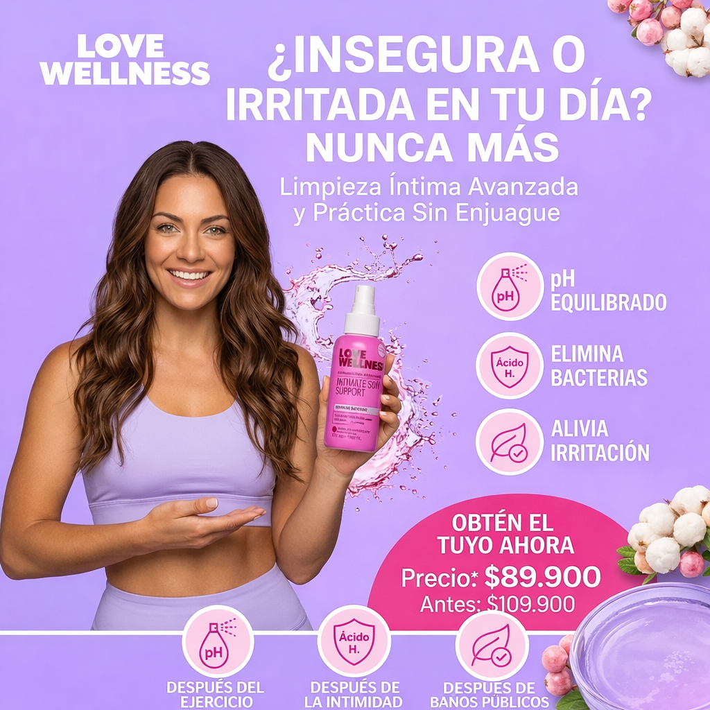 Spray íntimo | Frescura y Protección Hipoclorosa | Intimate Skin Support