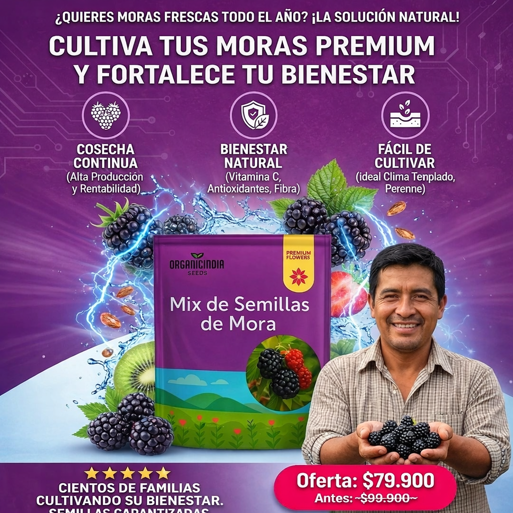 Mora Premium: Poder Antioxidante
