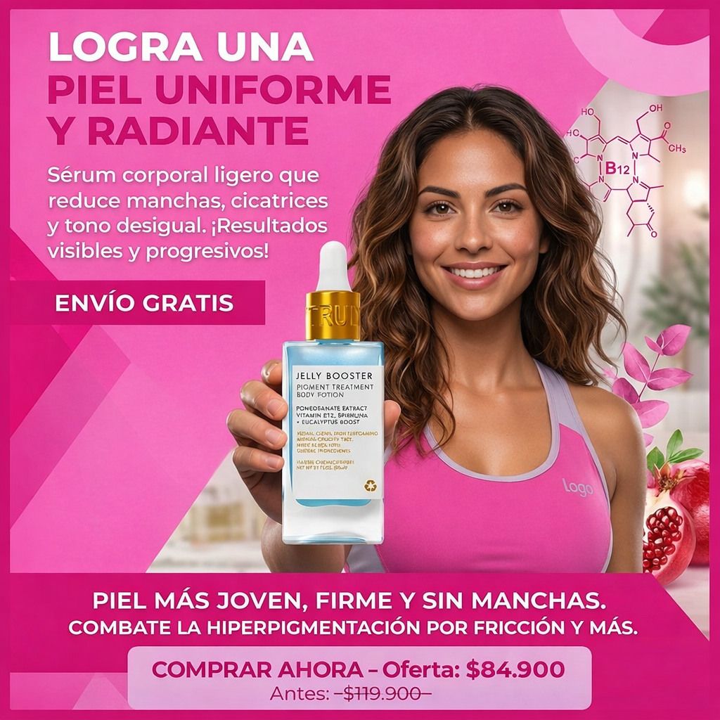 Jelly Booster: Piel Uniforme y Sin Manchas